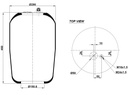 924183.23 P AIR SPRING WITHOUT PISTON