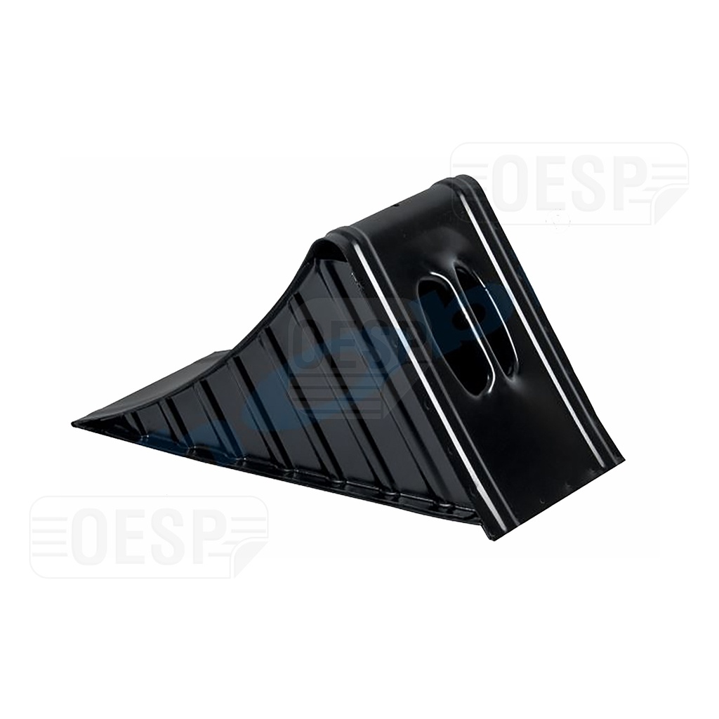 WHEEL CHOCK 160 mm/DIN76051 NG53 PLASTIC BLACK