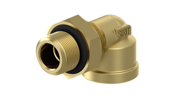 ANGLE FITTING MET NUT