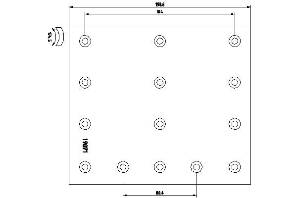 BRAKE LINING KIT RENAULT
