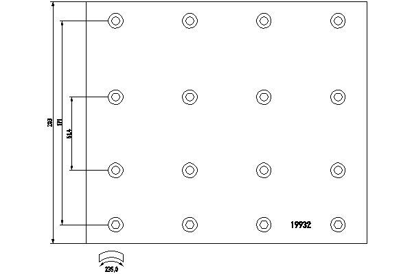 فرامل LINING طقم SCANIA