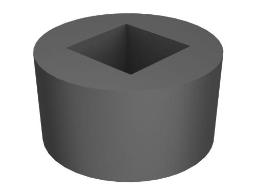 1-1/4-11-1/2 NPTF РЕЗЬБА SQUARE-ПРИВОД PLUG