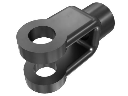 17.5MM OUTER DIAMETER YOKE STANG EINDE