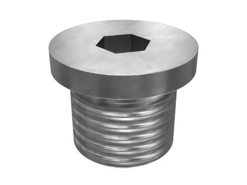 7/16-20 قلاووظ HEX-إدارة PLUG