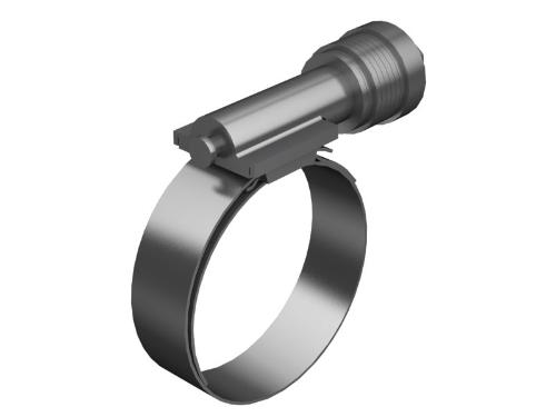 32.00mm Minimum ID Hexagonal Bolt Tightened Clamp