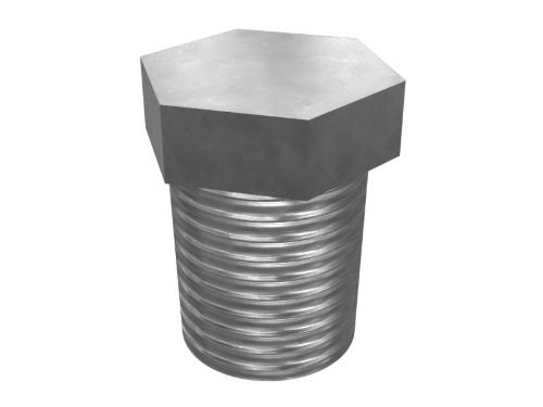 1/4-18 NPTF Thread Hex-Drive Plug