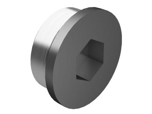 1 5/8-12 SCHROEFDRAAD HEX-AANDRIJVING PLUG