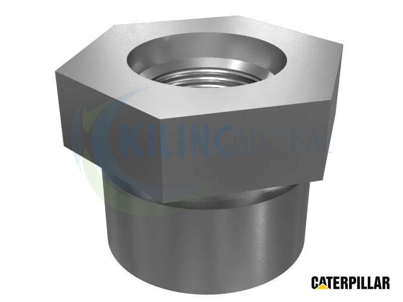 1 INCH HEX KOP O-VEER STRAIGHT ADAPTER