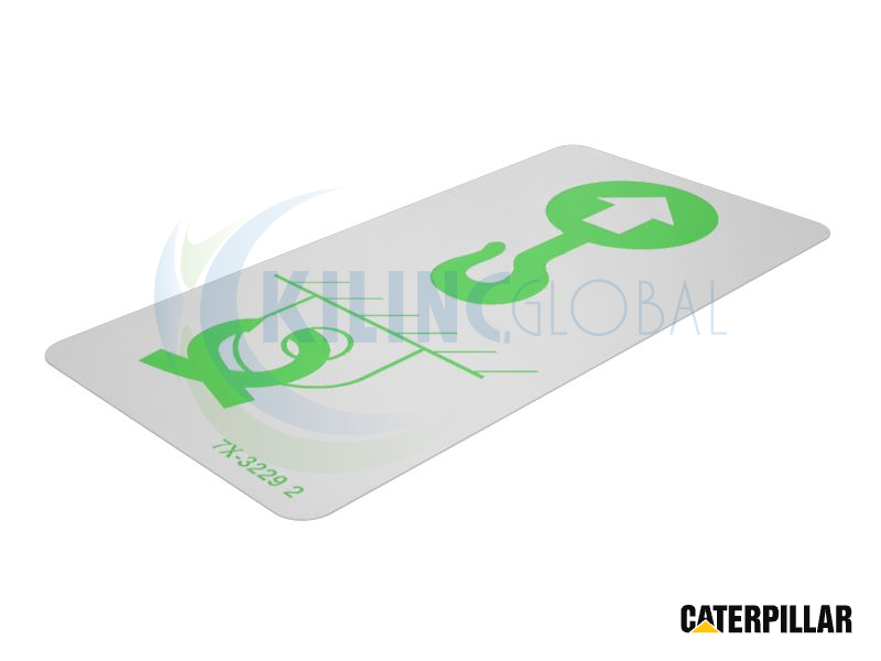 Lift Tie Down Decal Label