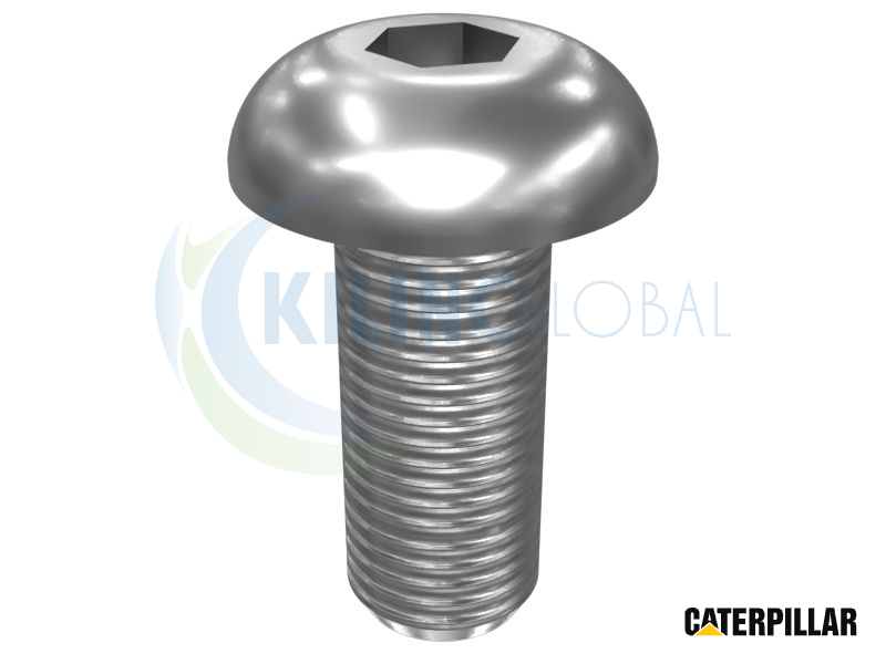 M5-0.8 X 12MM ROUNDED PAN CULASSE INTERNAL HEX VIS