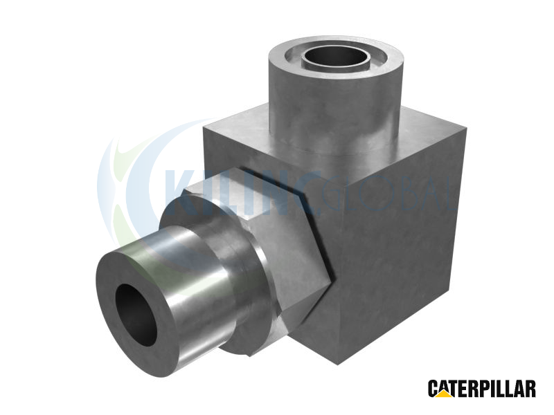 3/4-16 X 13/16-16 ROSCA 90-DEGREE ELBOW ADAPTER