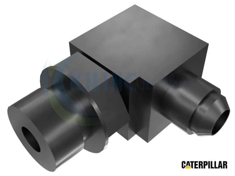 9/16-18 Threaded 90° Elbow Adapter