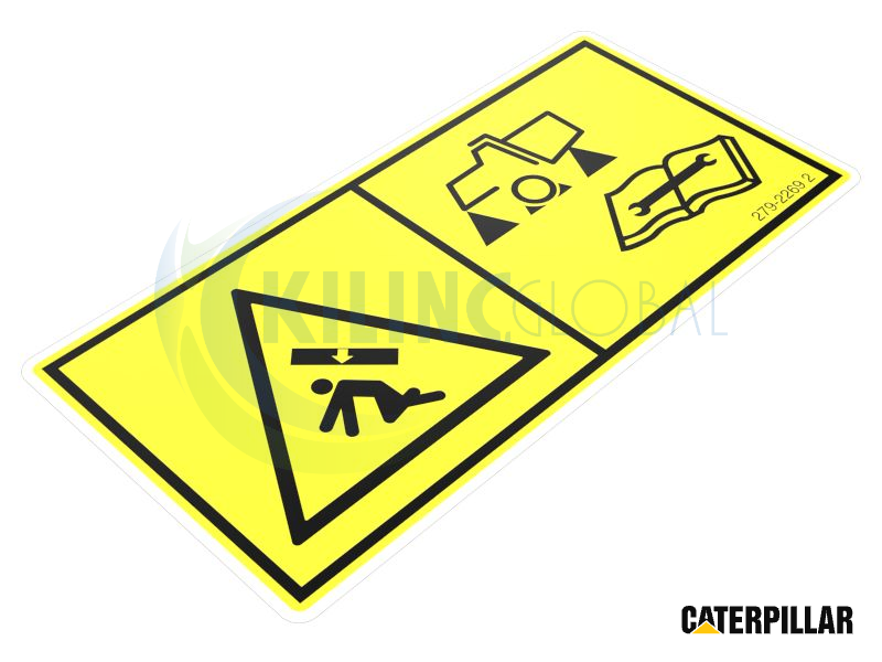 200MM LANG CRUSH HAZARD WARNING FILM