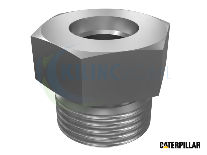 3/4-16 X 7/16-20 Hex Head Straight O-Ring Adapter