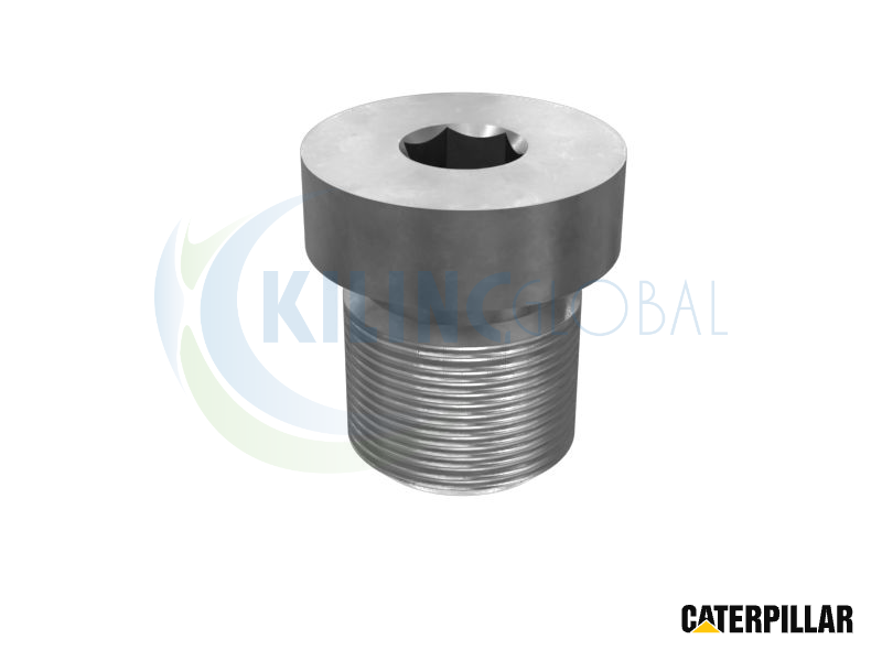 7/16-20 قلاووظ HEX-إدارة PLUG