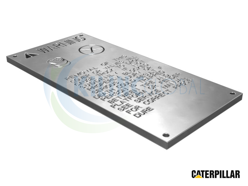 170MM طويل WARNING بليتة