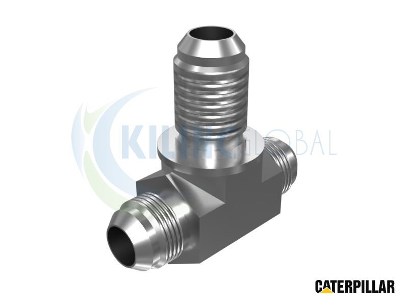 37 Degree Bulkhead Tee Adapter