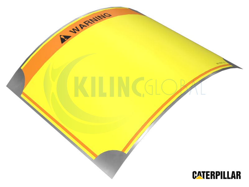 175mm Long Warning Plate