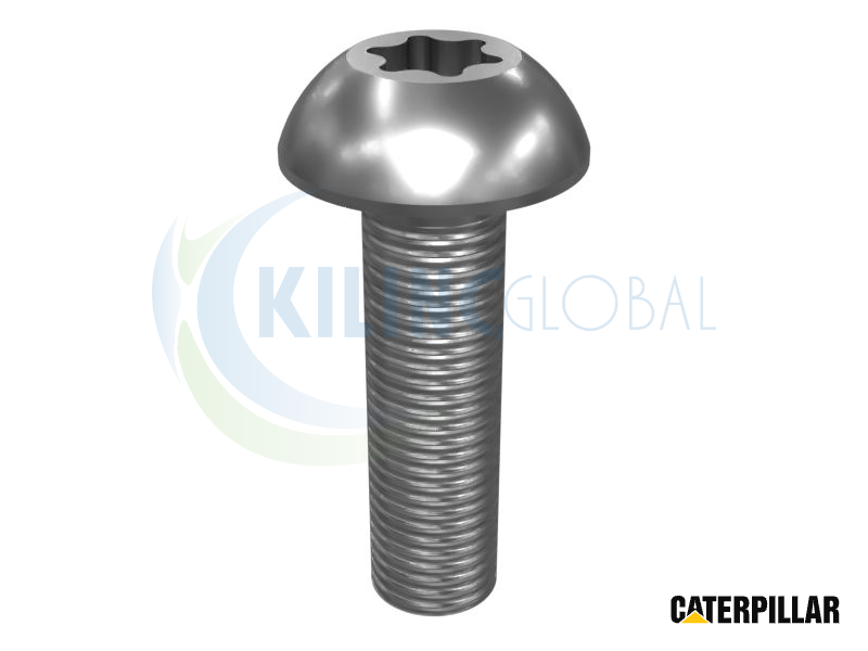 M10-1.5 X 35MM ROUNDED PAN KOP HEXALOBULAR SCHROEF