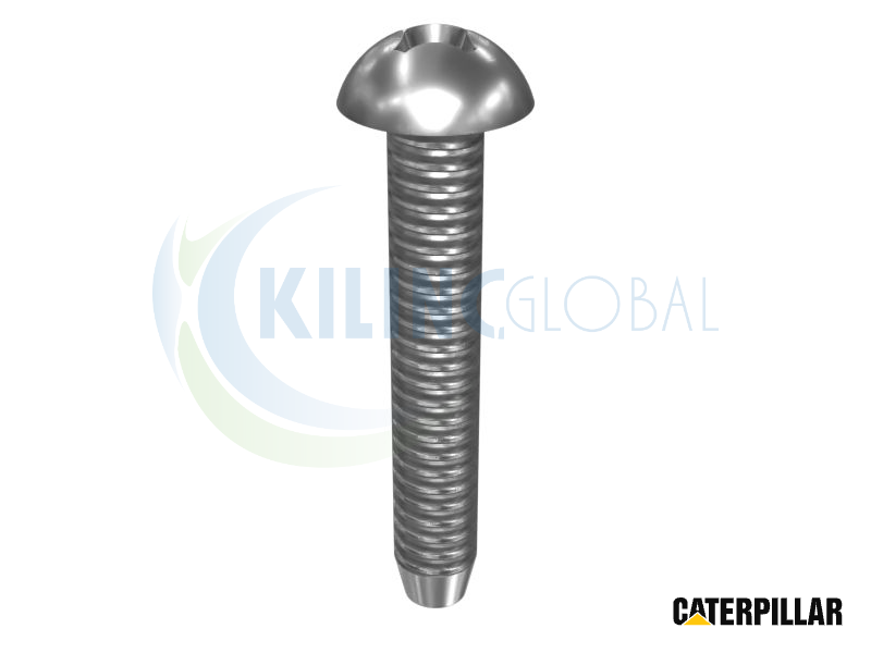 NO. 8 (.164)"-18 X 31/32" ROUNDED PAN رأس CROSS SLOT برغي