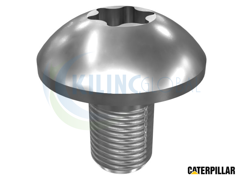 M6-1 X 10MM ROUNDED PAN CULASSE HEXALOBULAR VIS