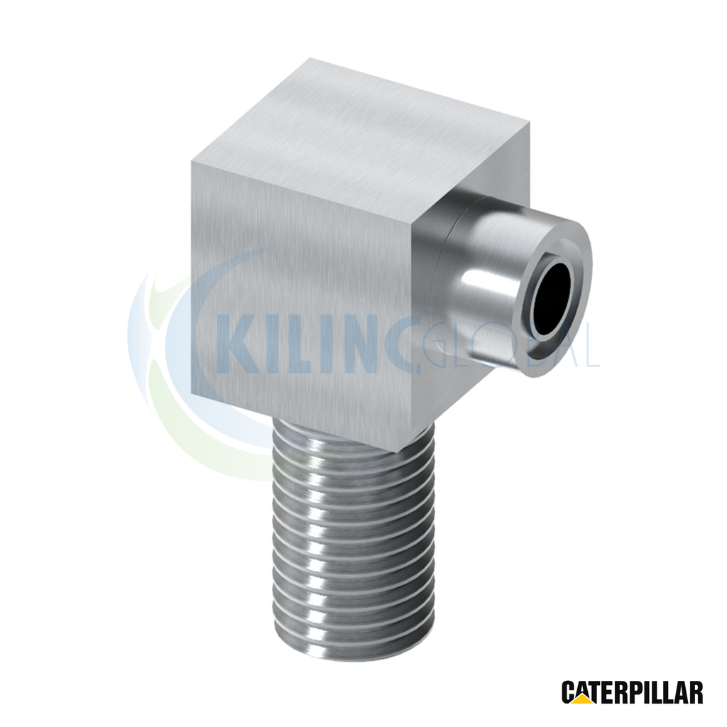 HEX CULATA 90 DEGREE BULKHEAD UNION O-ANILLO ADAPTER