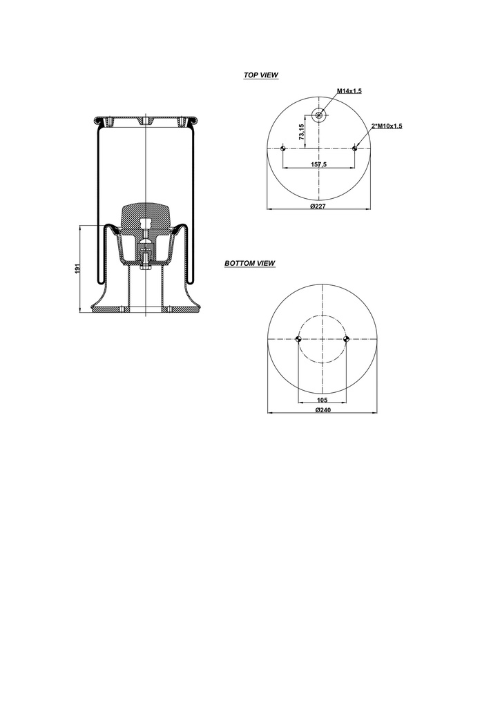 927315 C COUSSIN D'AIR PISTON ACIER