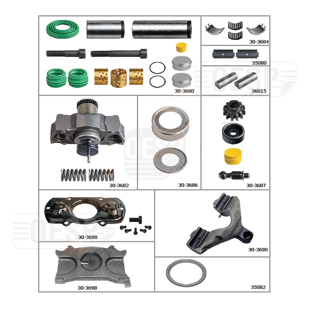 MAN TGX RIGHT CALIPER KIT