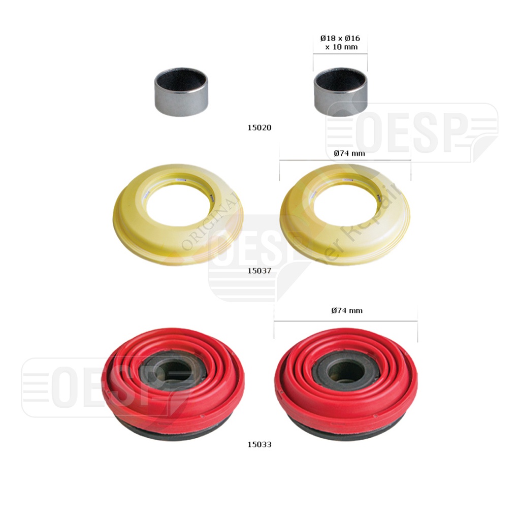 PISTON TAPPET & SEALS KIT MP1