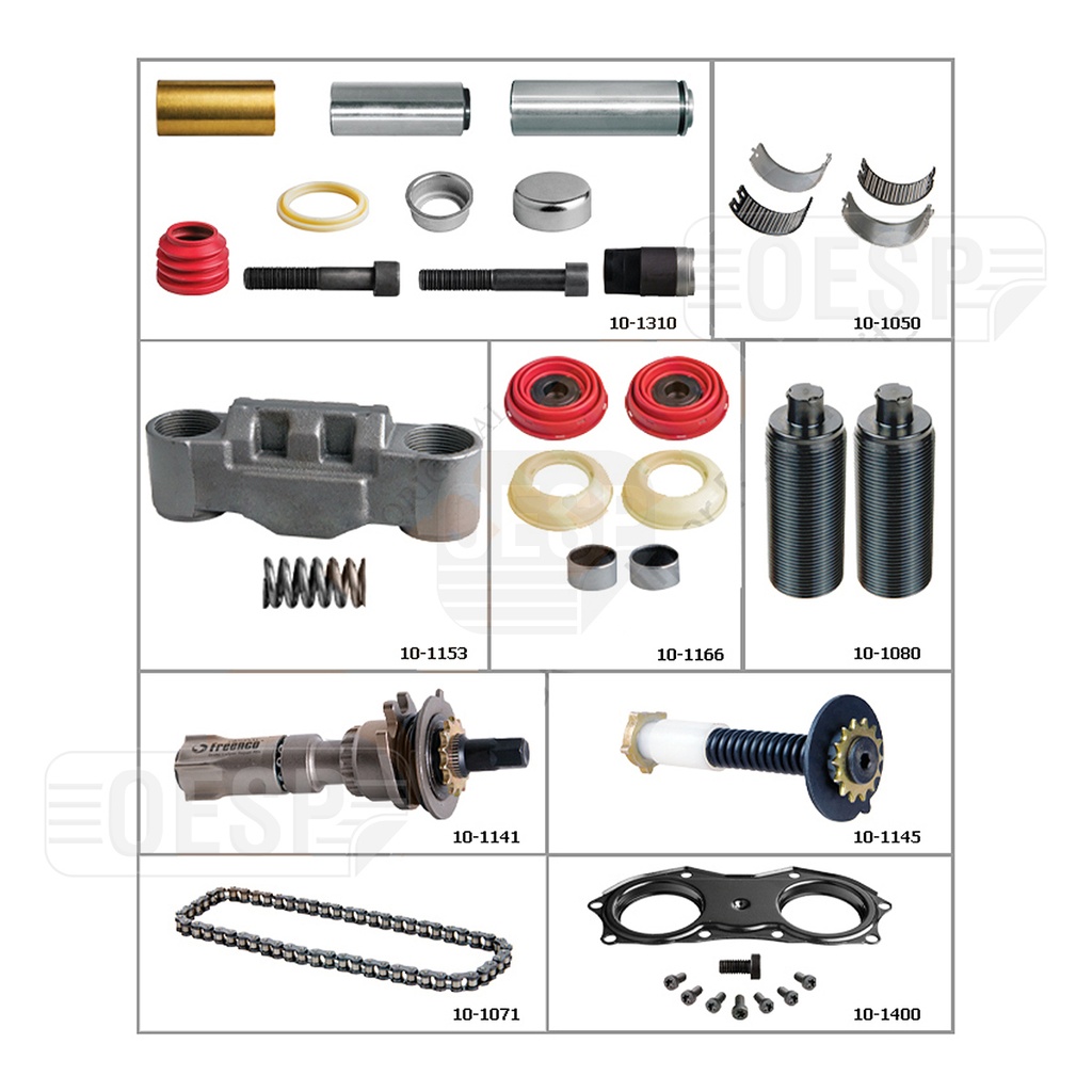 MP2- MP3 REMKLAUW SET