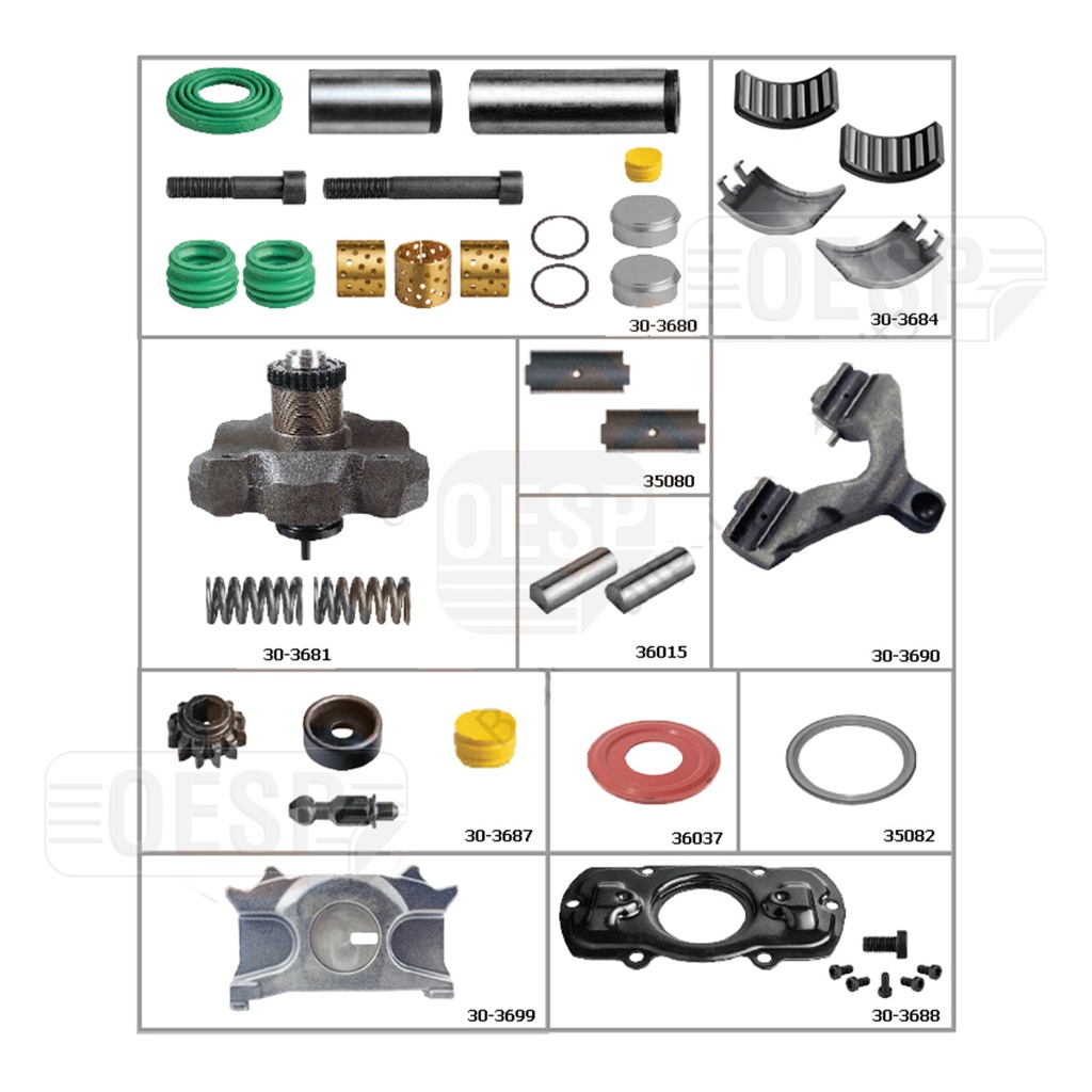 MAN TGS LEFT CALIPER KIT