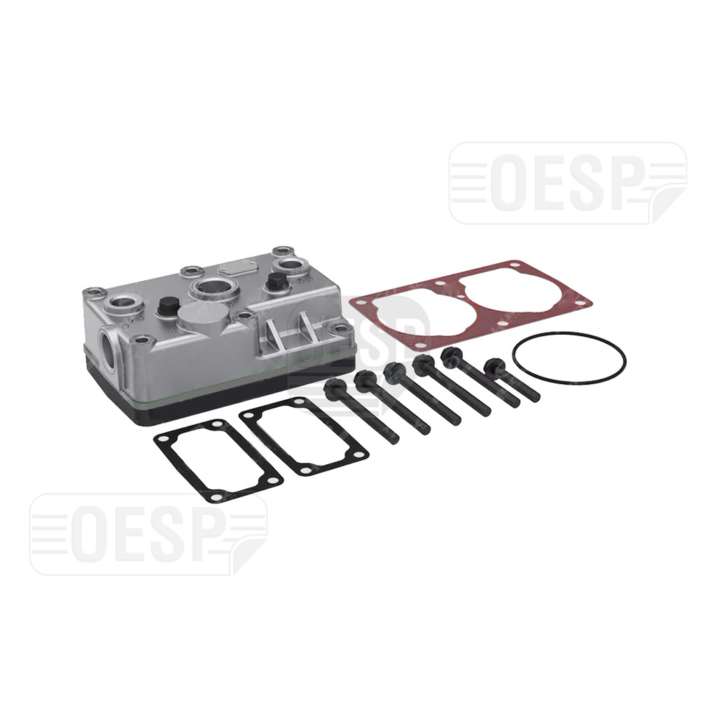 CULATA CON KIT DE PLACA, COMPRESOR