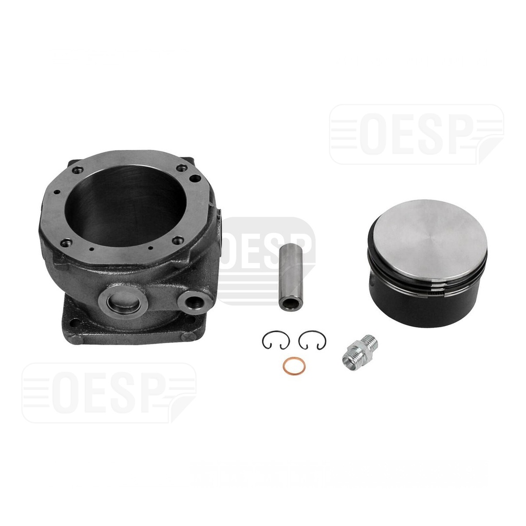 CHEMISE DE CYLINDRE & PISTON AVEC SEGMENTS, COMPRESSEUR