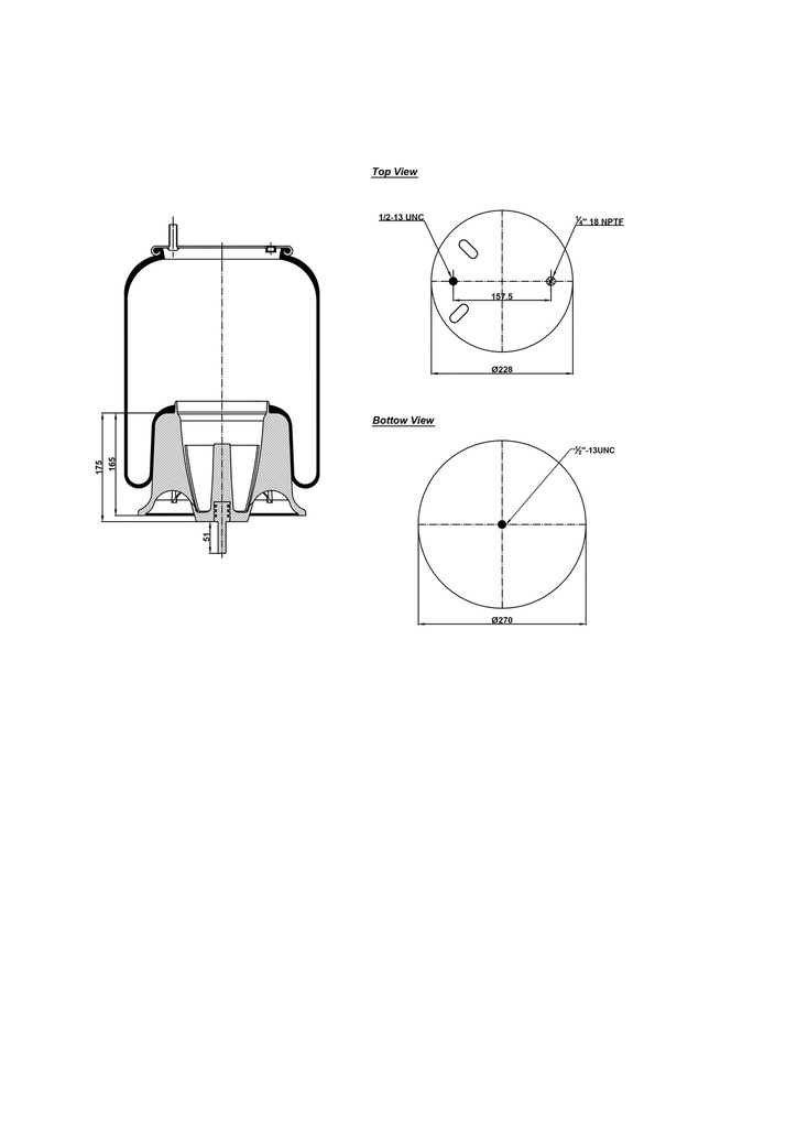 929759 CPP Air Spring Plastic Piston 