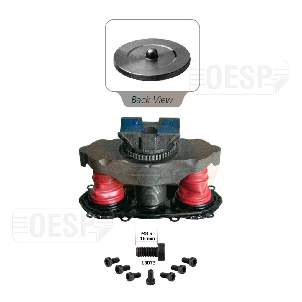 CALIPER MECHANISM PISTON & COVER SET