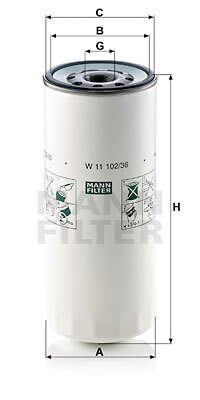 [MNN_W11102/36] FILTRO DE ACEITE
