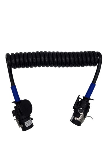 [PRO_5310010] COILED TRAILER CÂBLE - 15 AXE - 24V