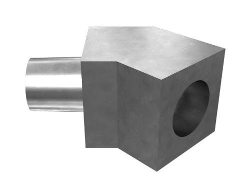 [CTP_8L5008] NPTF 45 Degree Elbow Adaptor