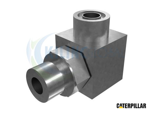 [CTP_6V8625] 3/4-16 X 13/16-16 SCHROEFDRAAD 90-DEGREE ELBOW ADAPTER