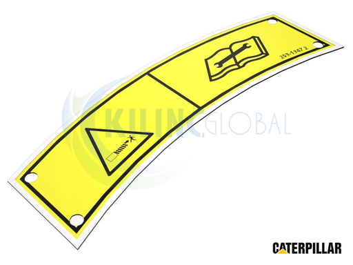 [CTP_2531347] 110MM LONG WARNING PLAQUE