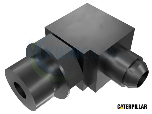 [CTP_0054362] 9/16-18 Threaded 90° Elbow Adapter