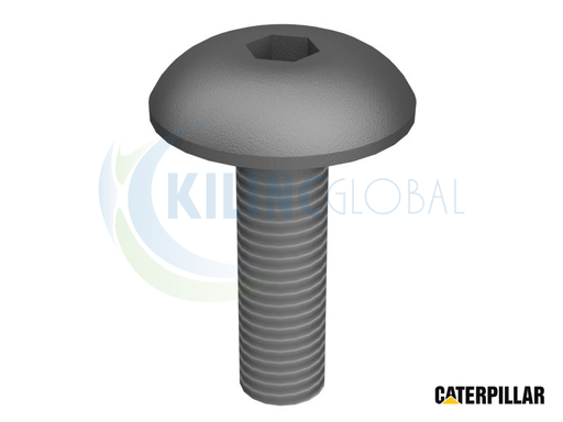 [CTP_8T3991] M6-1 X 20MM ROUNDED TRUSS KOP INTERNAL HEX SCHROEF
