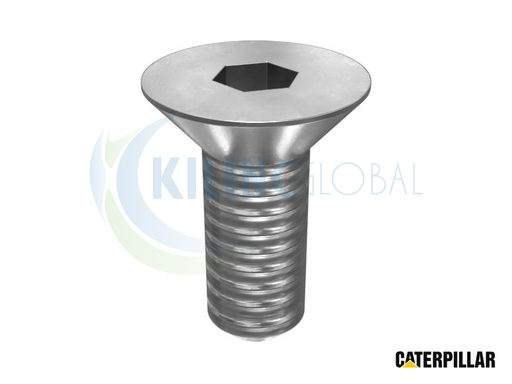 [CTP_8T7922] No. 10 (.190)"-24 x 1/2" Countersunk Flat Head Internal Hex Screw