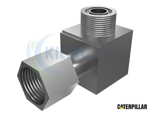 [CTP_6V9851] 13/16-16 X 13/16-16 SCHROEFDRAAD 90-DEGREE ELBOW ADAPTER