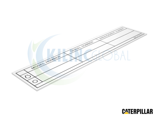 [CTP_2254150] 110MM LANG SERVICE INFORMATION PLAAT