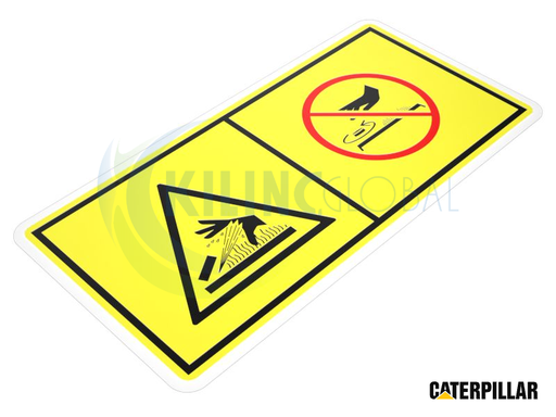 [CTP_2636902] UNDER PRESSION WARNING DECAL FILM