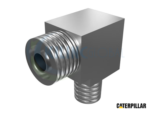 [CTP_2T2305] 11/16-16 X 1/4-18 NPTF 90 Degrees Elbow Adapter