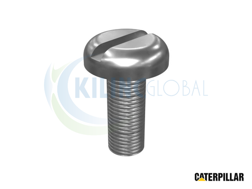 [CTP_8T2899] M2.5-0.45 X 6MM ROUNDED PAN ГОЛОВКА SLOTTED ВИНТ