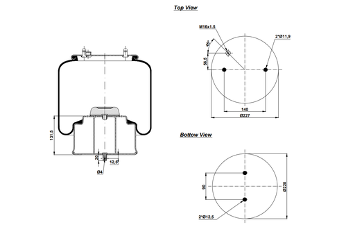 [9233458/2] 9231239 C COUSSIN D'AIR PISTON ACIER