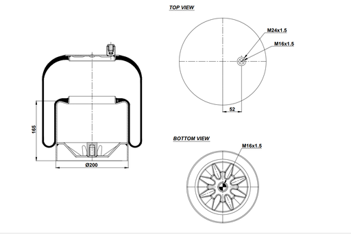 [9233235.01/2] 924390-01 C Air Spring Steel Piston